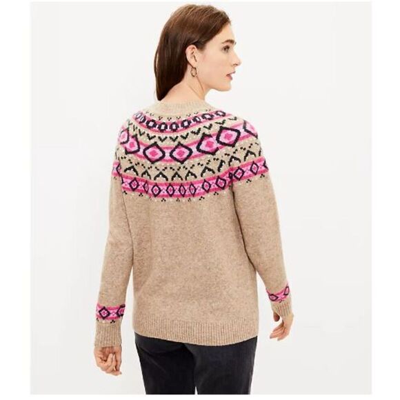 LOFT Fair Isle Sweater - Picture 3 of 3